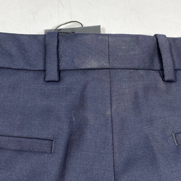 The Kooples Women’s Straight-Fit Wool Suit Pants – Navy Blue – Size 6 - Picture 3 of 9